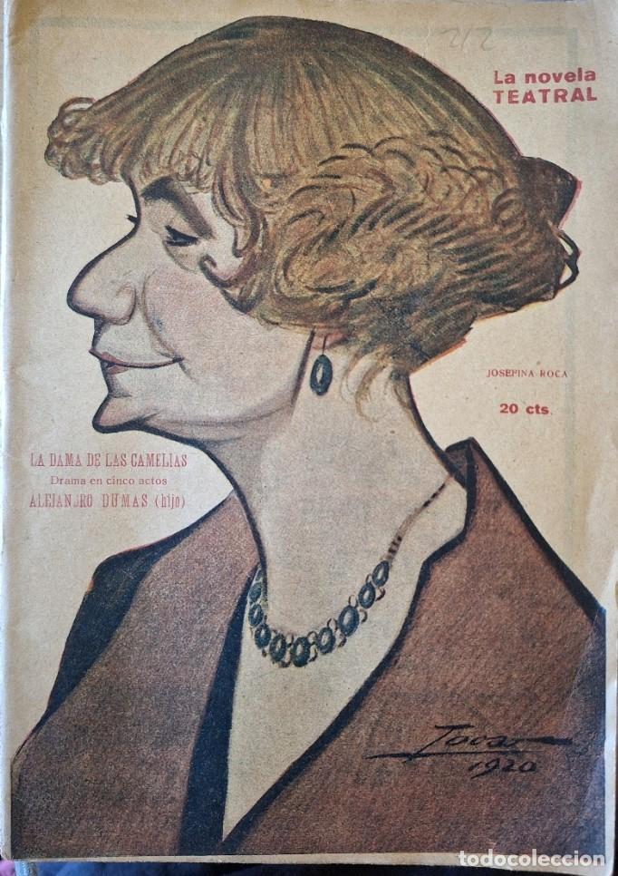 Libros de segunda mano de ciencias: LA DAMA DE LAS CAMELIAS. DRAMA EN CINCO ACTOS. LA NOVELA TEATRAL N&ordm; 212. - DUMAS, Alejandro (Hijo).