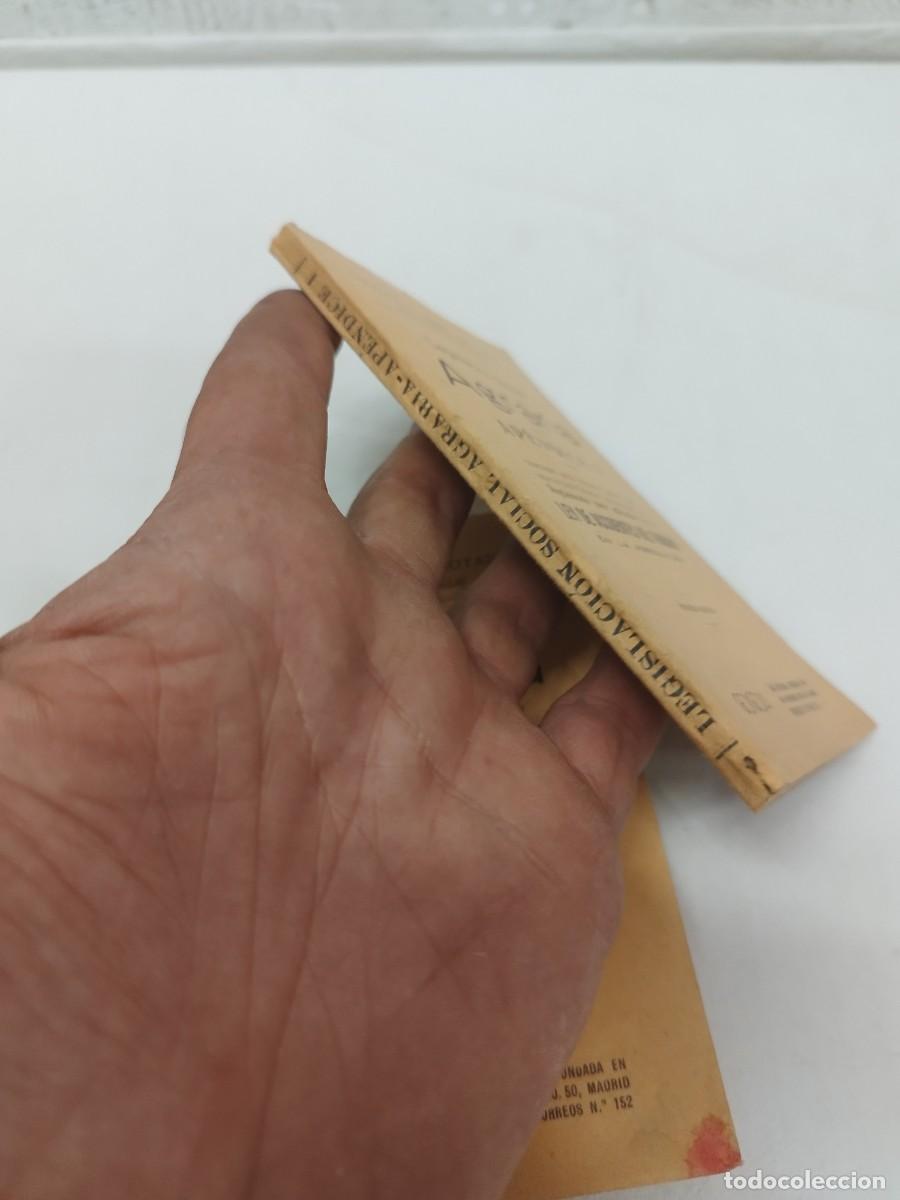 Libros de segunda mano: Dos libros, legislaci&oacute;n agraria. Ap&eacute;ndice 1 y 3. - Foto 3