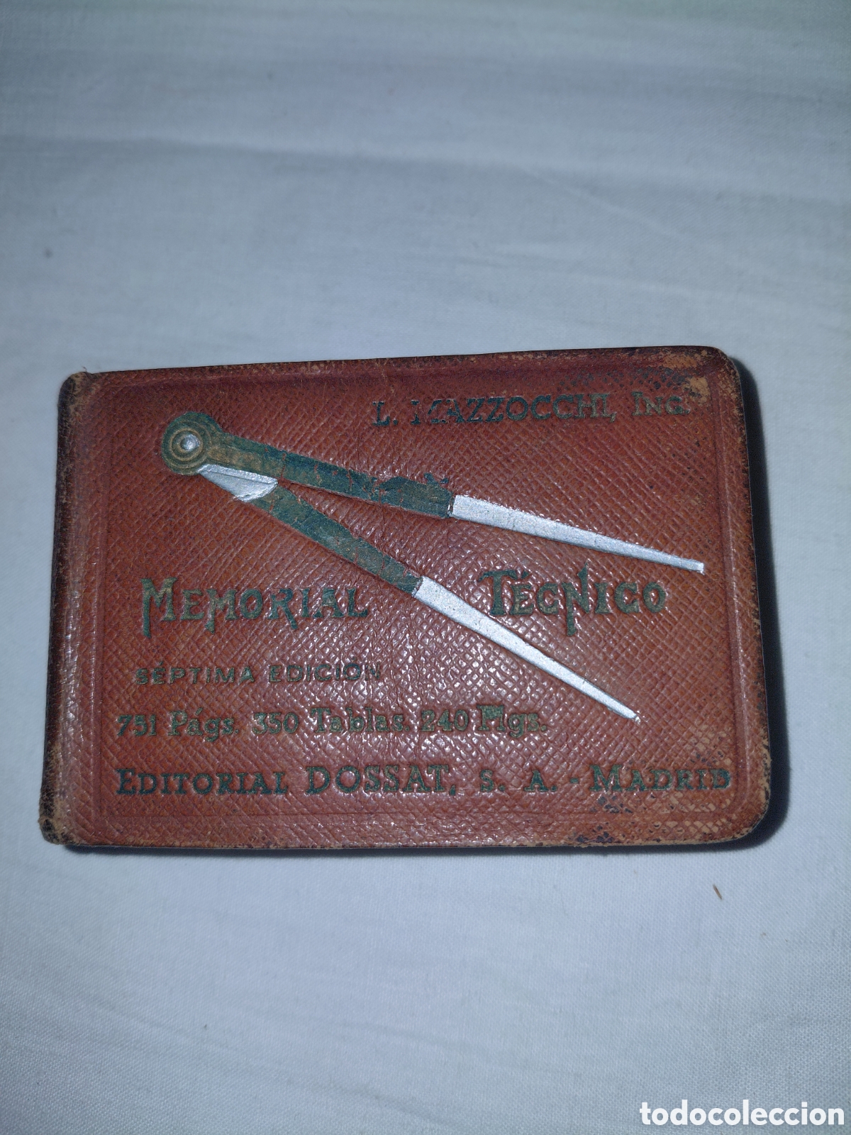 Libros de segunda mano de ciencias: MEMORIAL TECNICO.L.MAZZOCCHI INGENIERO.EDITORIAL DOSSAT BARCELONA