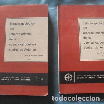 Libros de segunda mano: Estudio Geologico Cuenca Carbonifera Central Asturias Jose A Martinez Alvarez Texto y Mapas