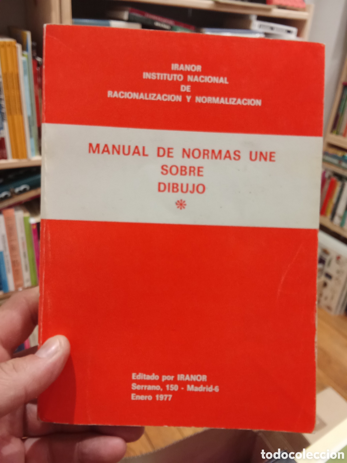 Libros de segunda mano de ciencias: Manual Normas UNE sobre Dibujo - Iranor