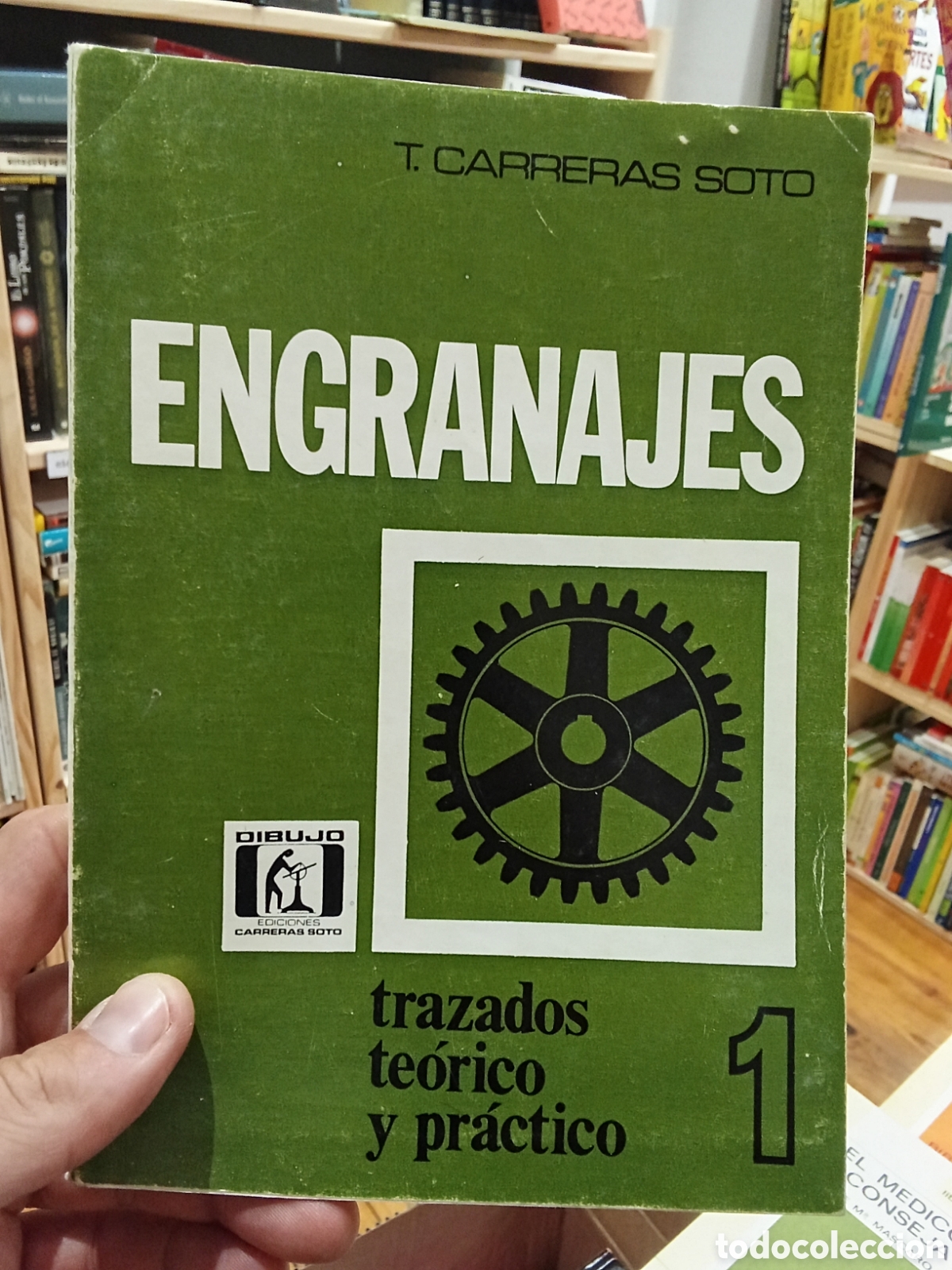 Libros de segunda mano de ciencias: Engranajes - T. Carreras Soto - 1970