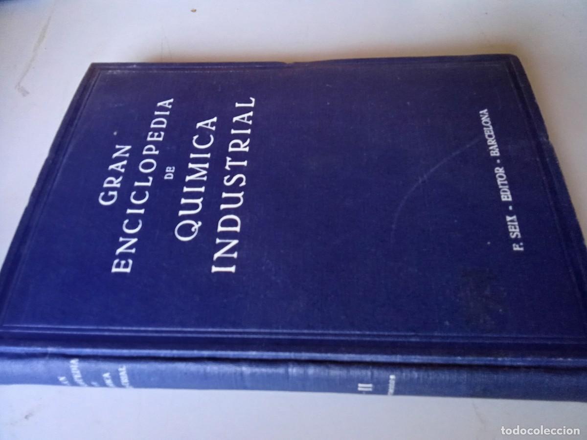 Libros de segunda mano de ciencias: GRAN ENCICLOPEDIA QUIMICA INDUSTRIAL I-II SUPLEMENTOS / STOHMANN / EVA201 / SEIX