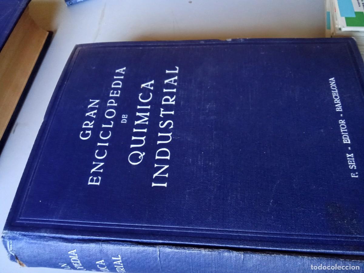 Libros de segunda mano de ciencias: GRAN ENCICLOPEDIA QUIMICA INDUSTRIAL V / STOHMANN / EVA201 / SEIX