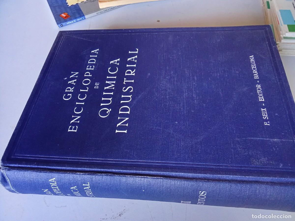 Libros de segunda mano de ciencias: GRAN ENCICLOPEDIA QUIMICA INDUSTRIAL III SUPLEMENTOS / STOHMANN / EVA201 / SEIX