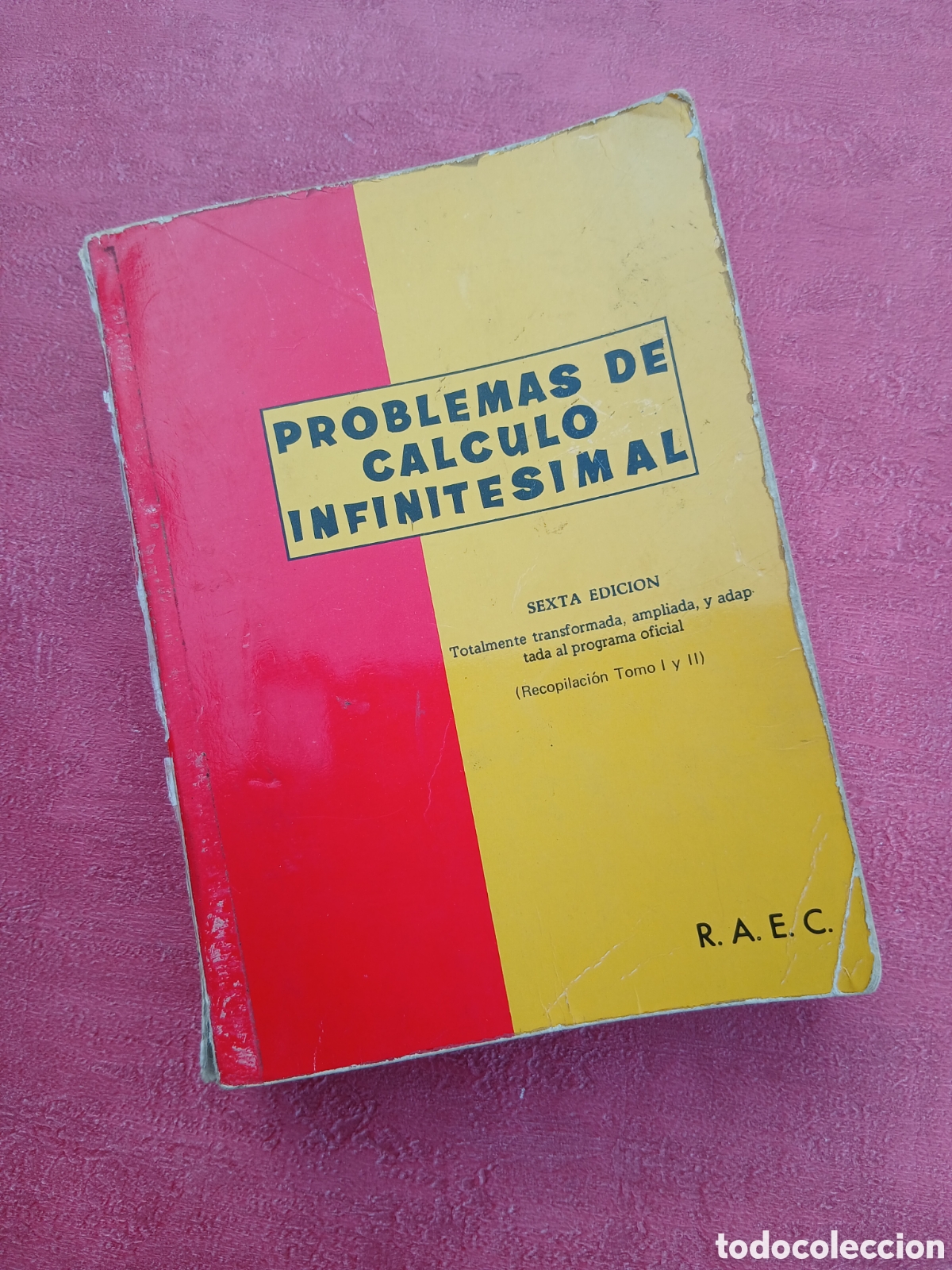 Libros de segunda mano de ciencias: Problemas de c&aacute;lculo infinitesimal. R.A.E.C.