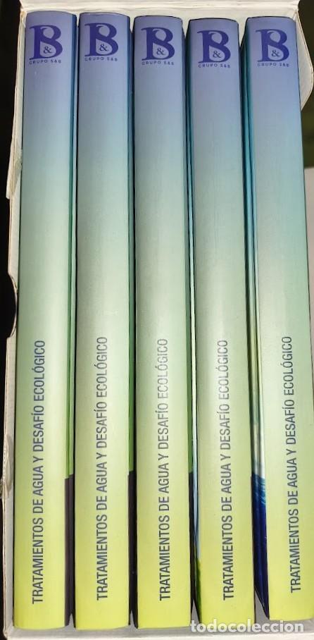 Second hand books: TRATAMIENTOS DE AGUA Y DESAFIO ECOLOGICO - 5 VOLS. CON ESTUCHE-