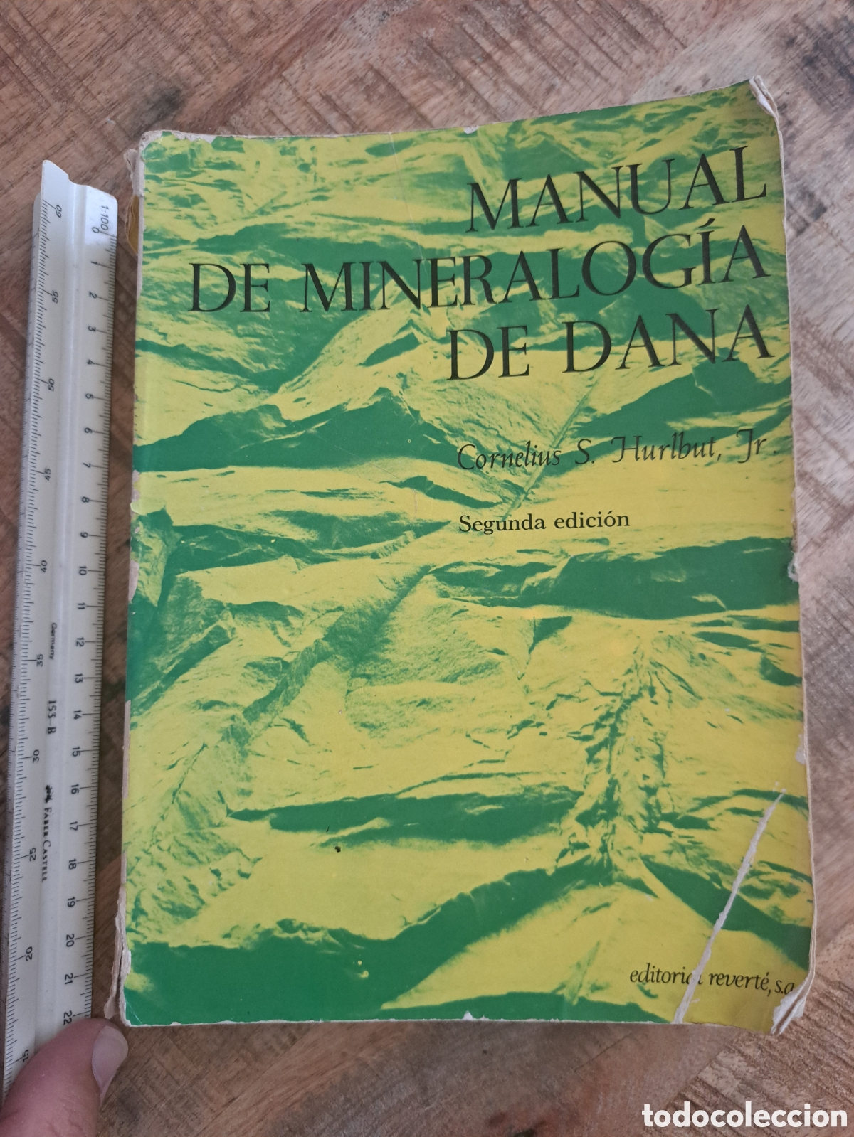 Libros de segunda mano de ciencias: Jml Manual de Mineralogia de Dana, editorial Reverte, Cornelius S. Hurlbut, Jr, segunda edicion.