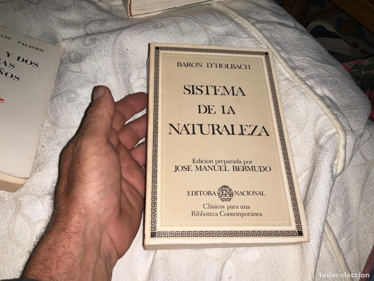 Libros de segunda mano: BARON D'HOLBACH. Sistema de la naturaleza. Edici&oacute;n preparada por Jos&eacute; Manuel Bermudo