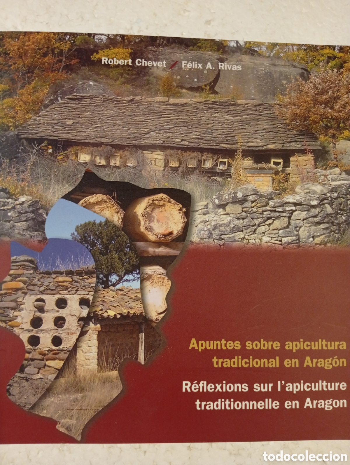 Libros de segunda mano: APUNTES SOBRE APICULTURA TRADICIONAL EN ARAG&Oacute;N. ROBERT CHEVET. F&Eacute;LIX A. RIVAS. BILING&Uuml;E.