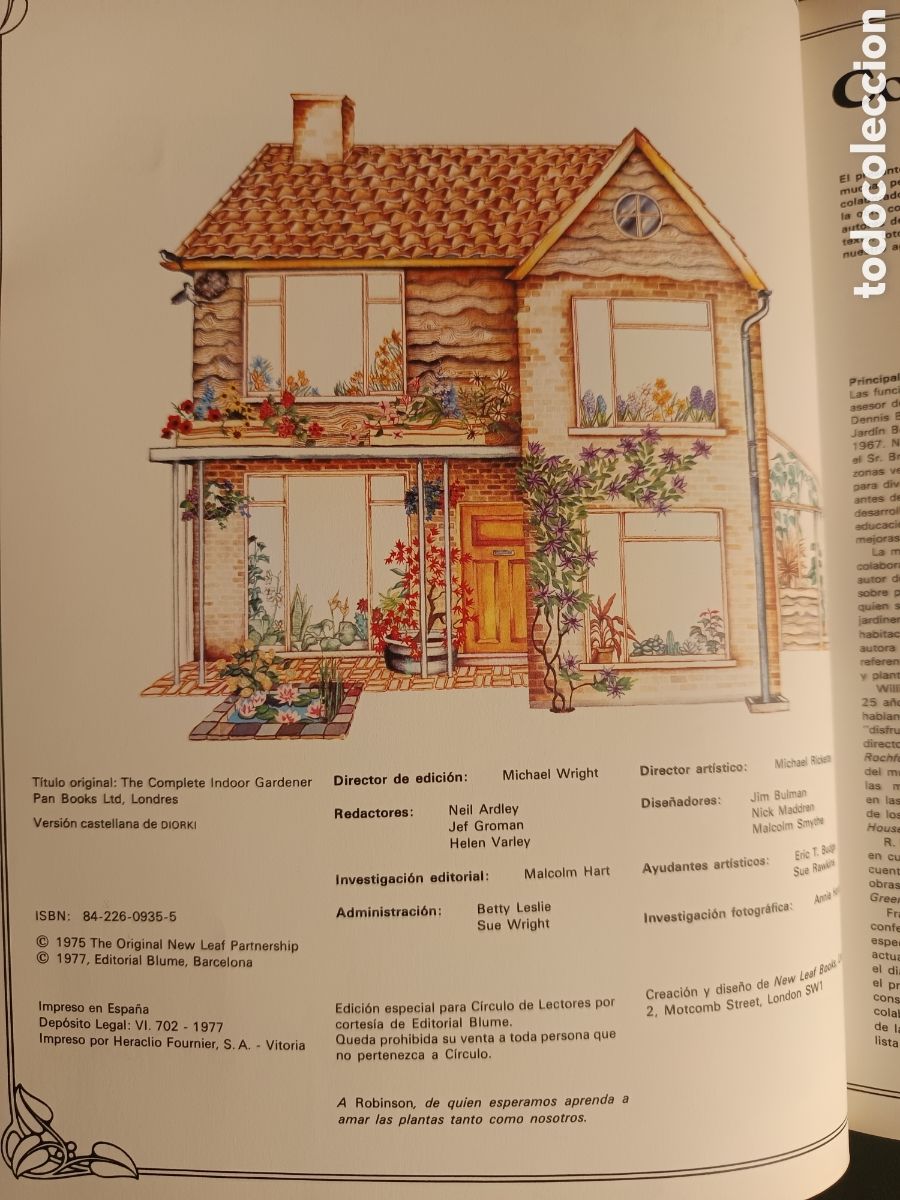 Libros de segunda mano: El jard&iacute;n en casa - Editorial Blume - Foto 3