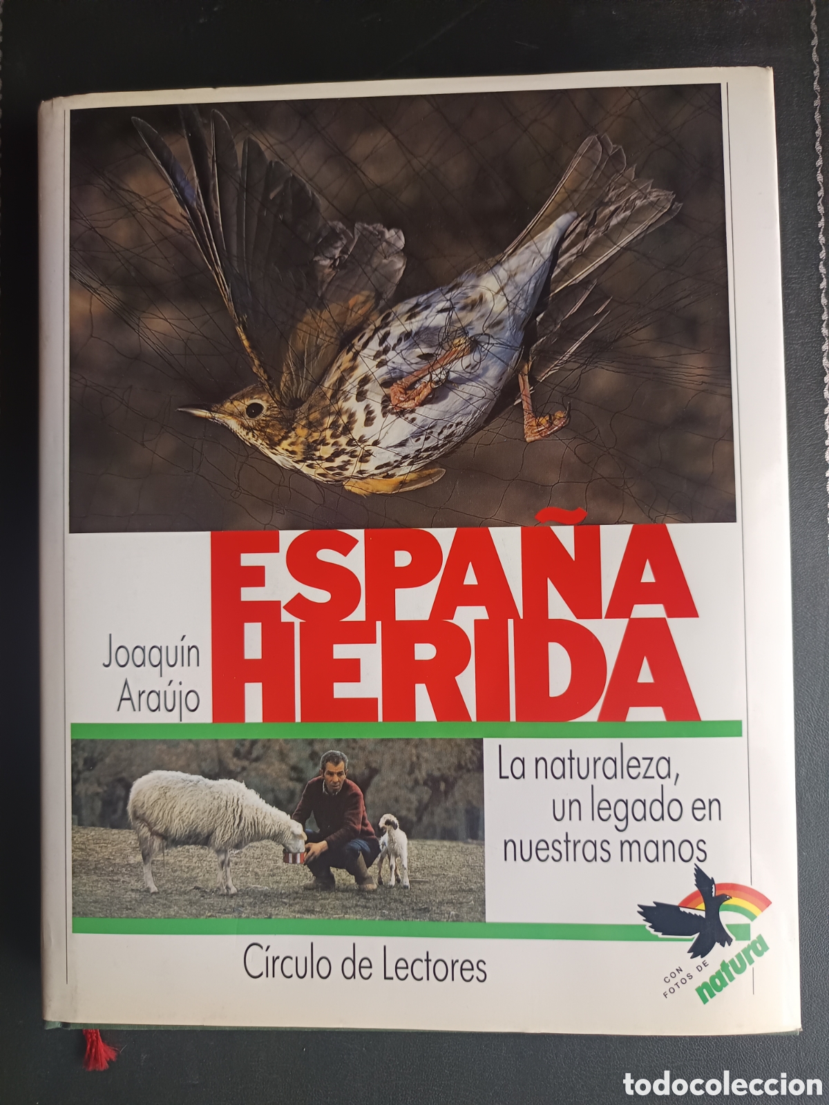 Libros de segunda mano: FAUNA HERIDA. JOAQUIN ARAUJO. LAMINAS EXTRA