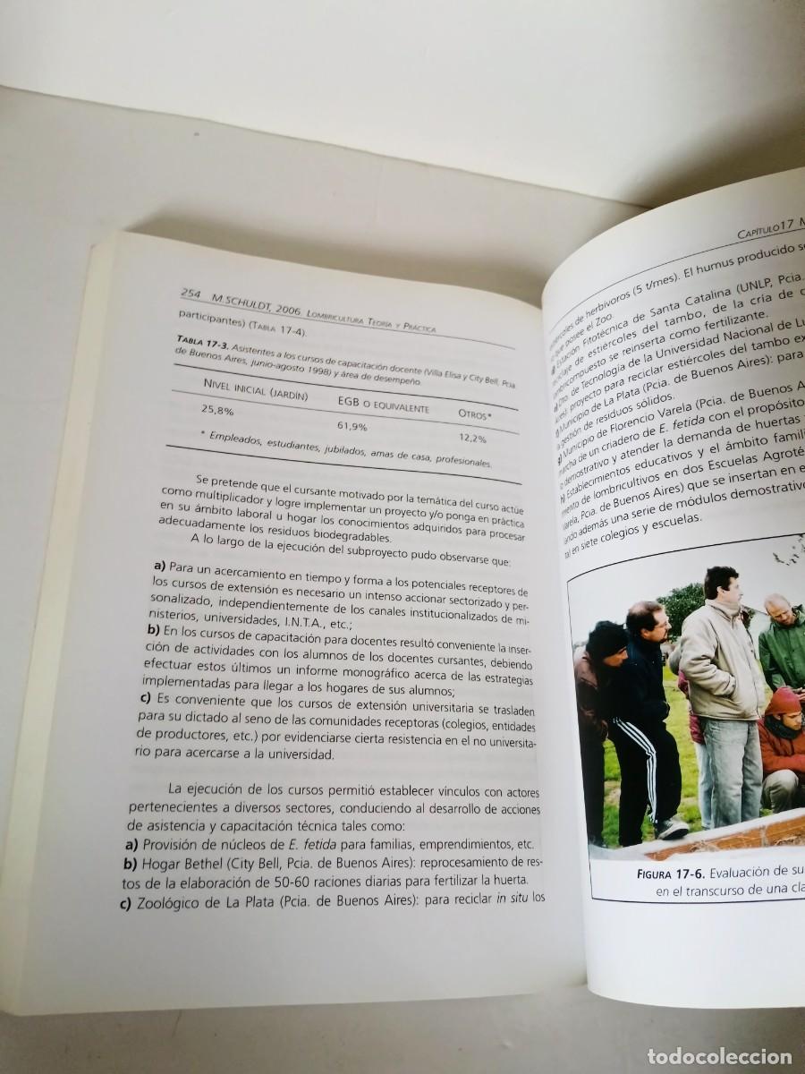 Libros de segunda mano: Lombricultura teor&iacute;a y pr&aacute;ctica - Foto 6