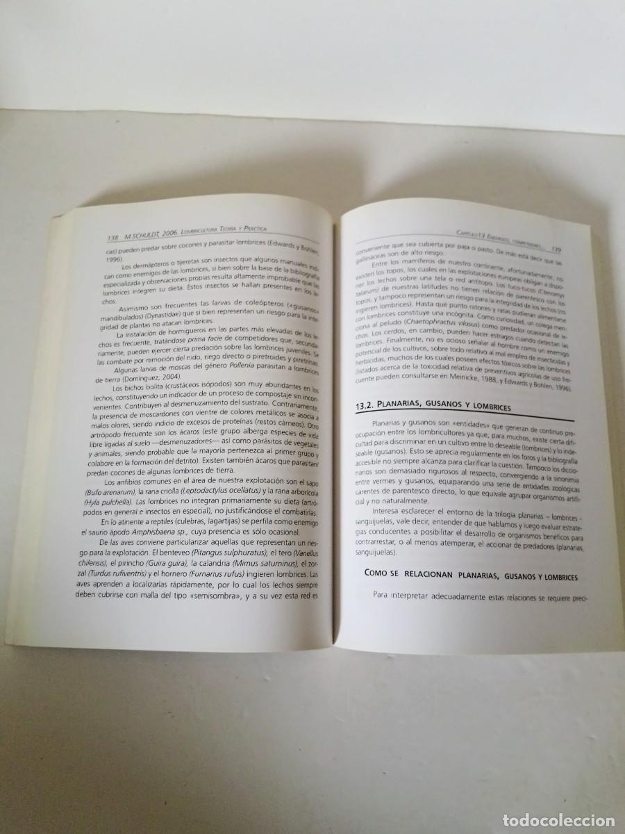 Libros de segunda mano: Lombricultura teor&iacute;a y pr&aacute;ctica - Foto 7