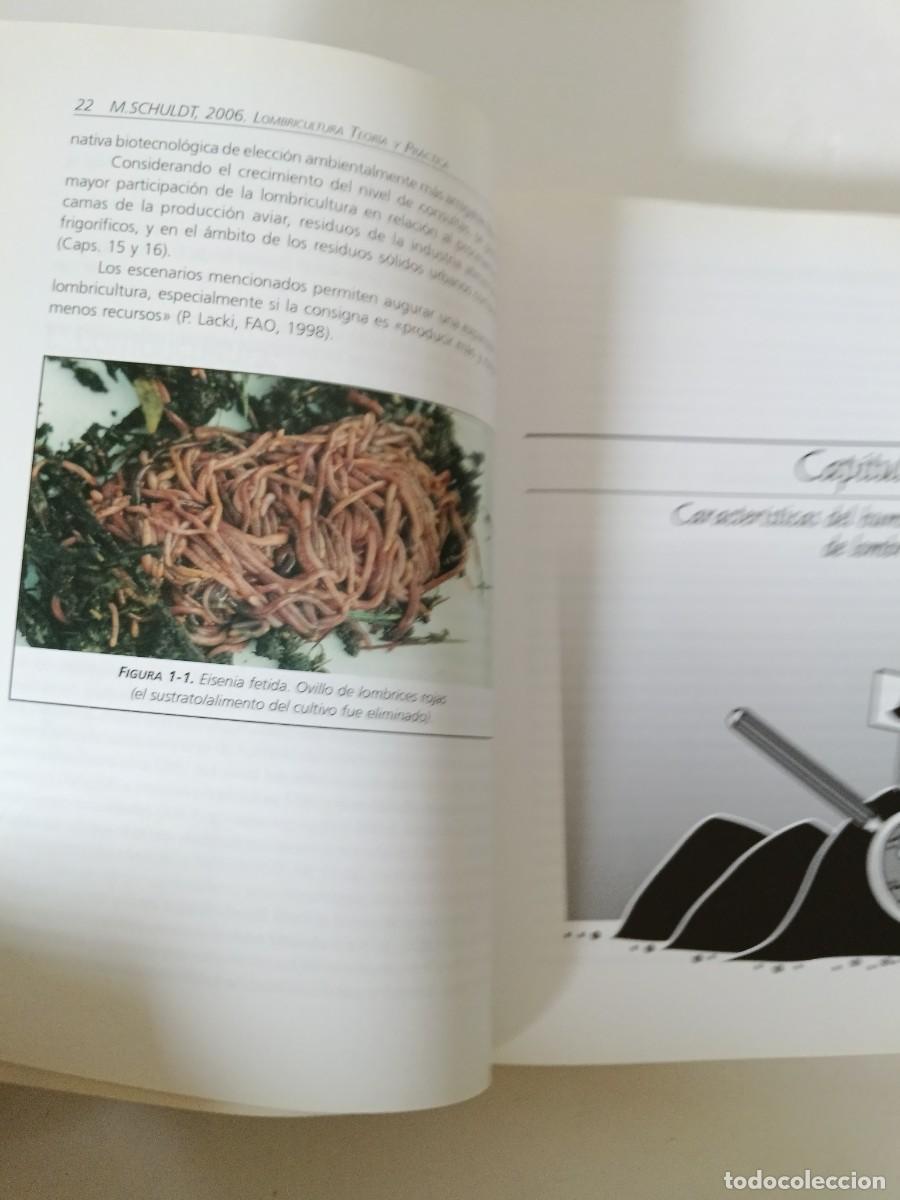 Libros de segunda mano: Lombricultura teor&iacute;a y pr&aacute;ctica - Foto 9