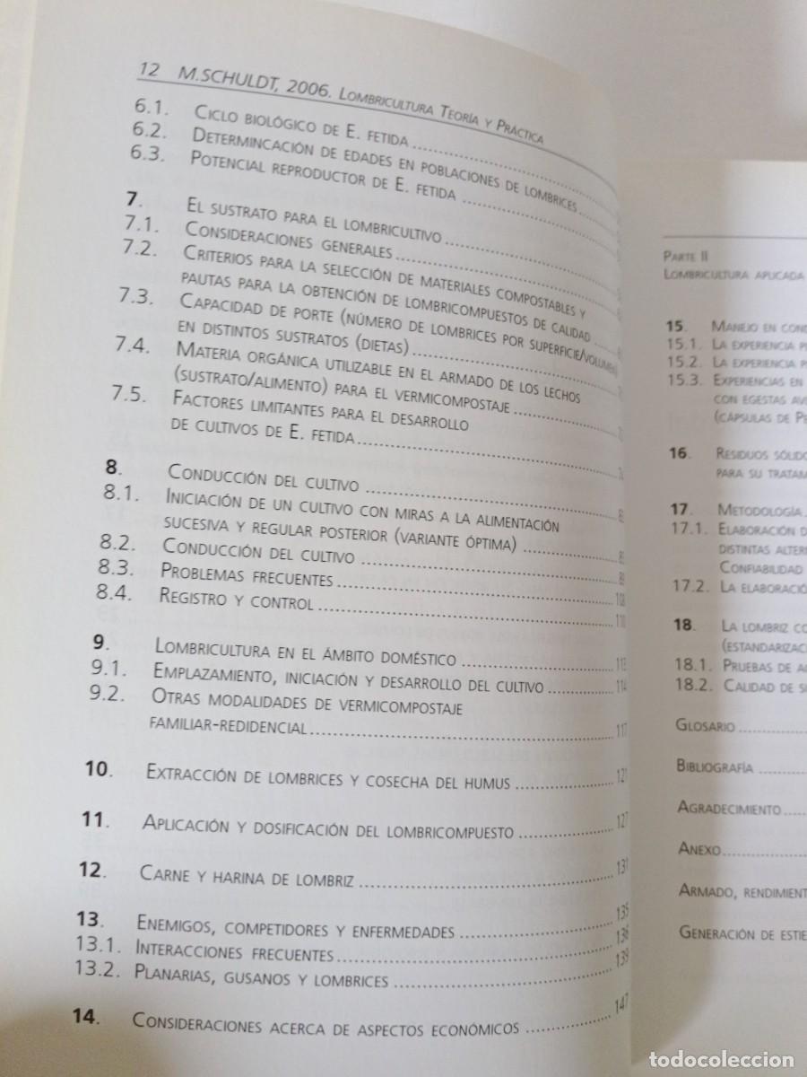 Libros de segunda mano: Lombricultura teor&iacute;a y pr&aacute;ctica - Foto 11