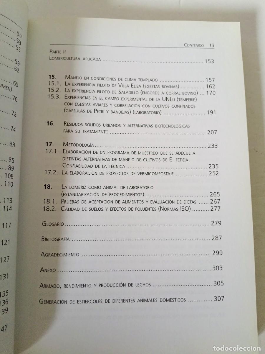 Libros de segunda mano: Lombricultura teor&iacute;a y pr&aacute;ctica - Foto 12