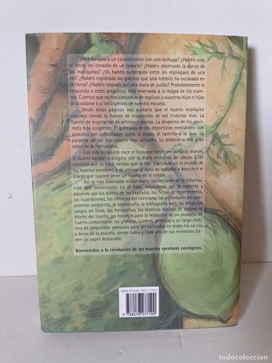 Libros de segunda mano: El huerto escolar ecol&oacute;gico - Foto 2
