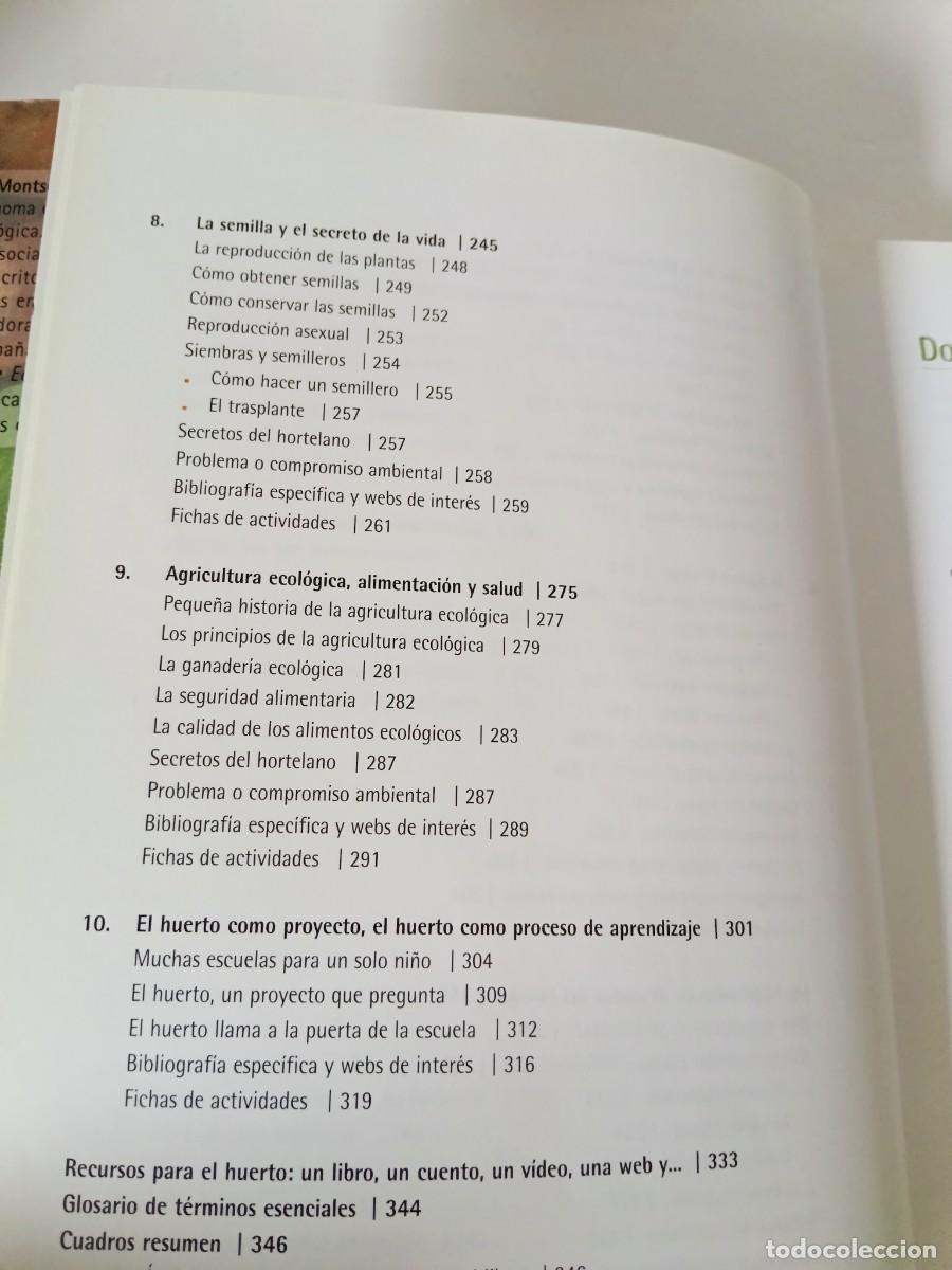Libros de segunda mano: El huerto escolar ecol&oacute;gico - Foto 8
