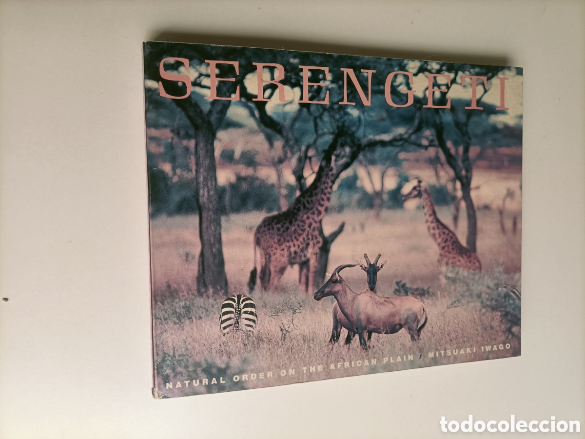 Libros de segunda mano: Serengeti. Natural order on the african plain. Mitsuaki Iwago. Edici&oacute;n en ingl&eacute;s