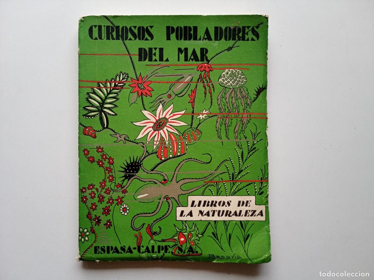 Libros de segunda mano: ENRIQUE RIOJA. CURIOSOS POBLADORES DEL MAR. 1962. LIBROS DE LA NATURALEZA. 1LUSTRADO.