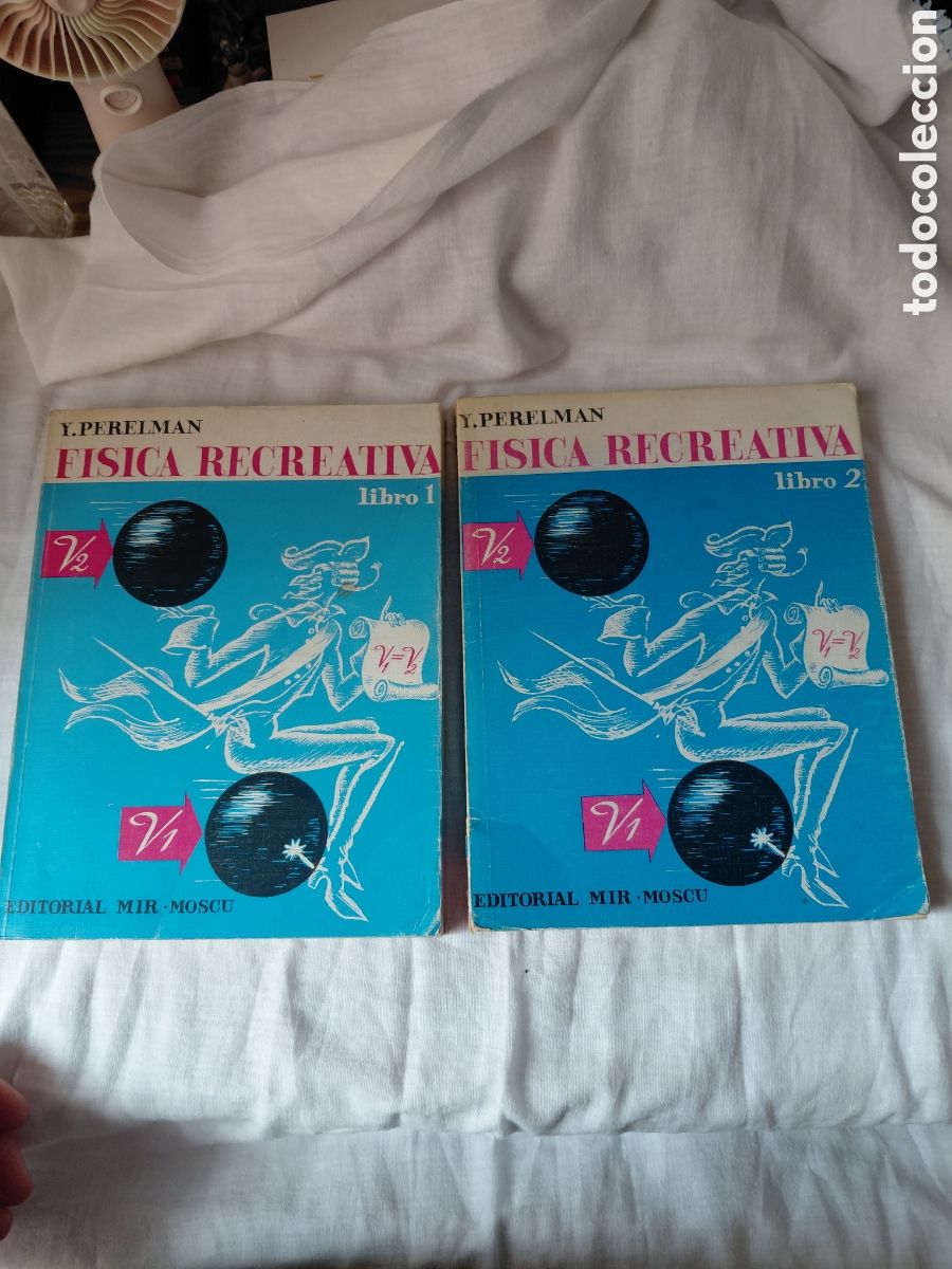 Libros de segunda mano de ciencias: FISICA RECREATIVA.2 TOMOS.Y.PERELMAN.EDITORIAL MIR 1983.-5&ordf; EDICION