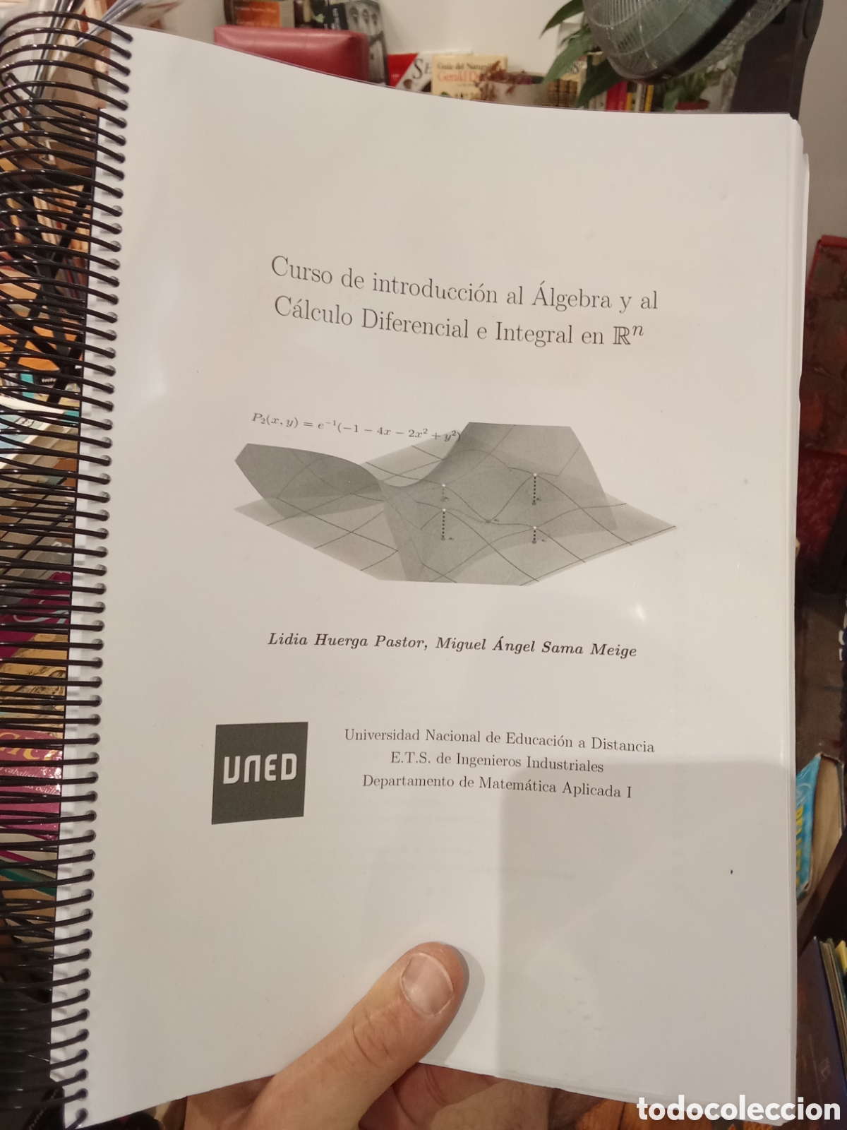 Libros de segunda mano de ciencias: Curso de introducci&oacute;n al Algebra y C&aacute;lculo diferencial e integral en Rn - UNED