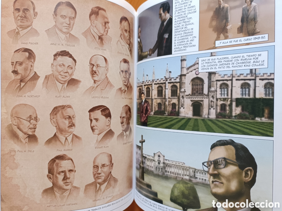 Libros de segunda mano: Antonio Gonz&aacute;lez Gonz&aacute;lez. Cient&iacute;fico canario universal. (C&oacute;mic) - Foto 2