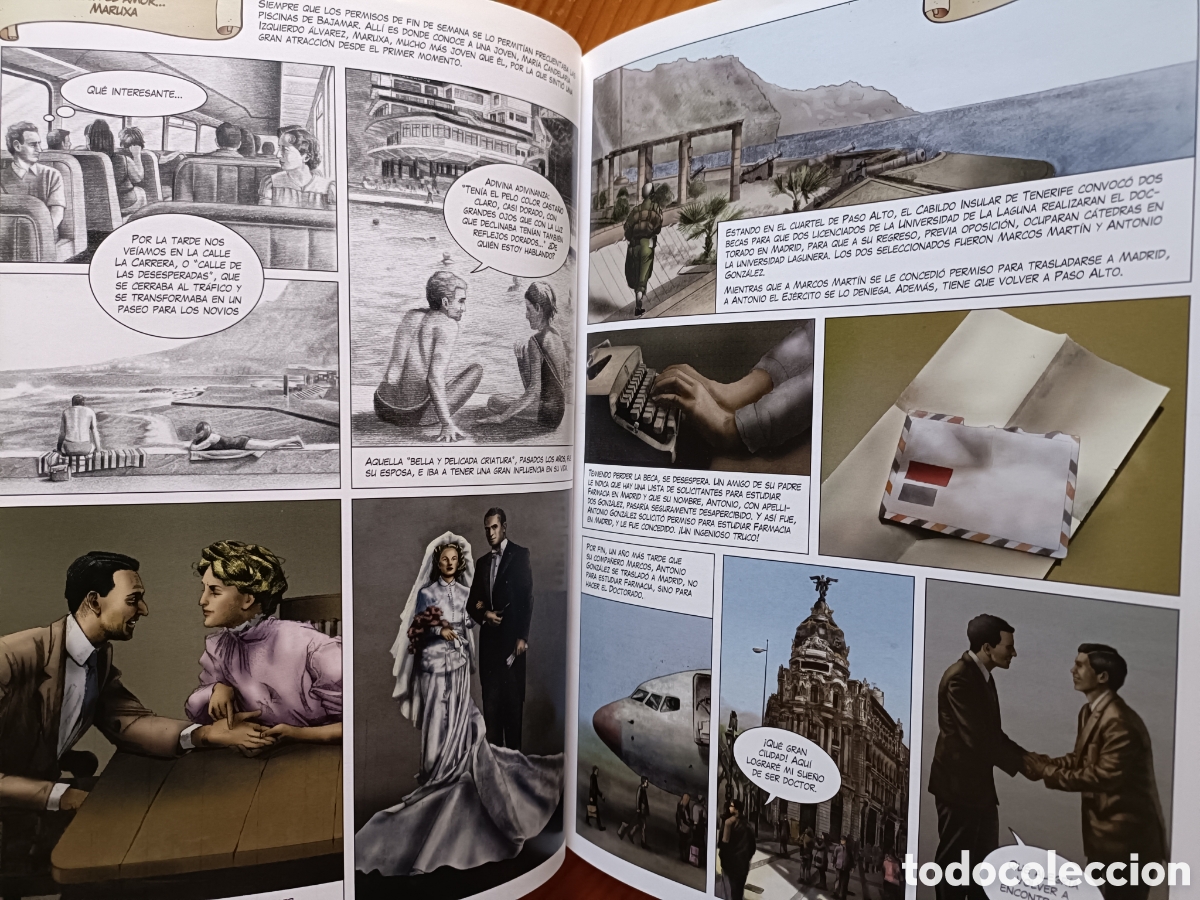 Libros de segunda mano: Antonio Gonz&aacute;lez Gonz&aacute;lez. Cient&iacute;fico canario universal. (C&oacute;mic) - Foto 5