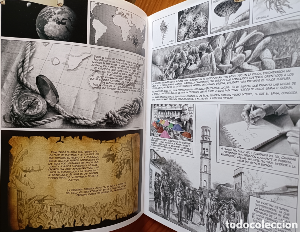 Libros de segunda mano: Antonio Gonz&aacute;lez Gonz&aacute;lez. Cient&iacute;fico canario universal. (C&oacute;mic) - Foto 9