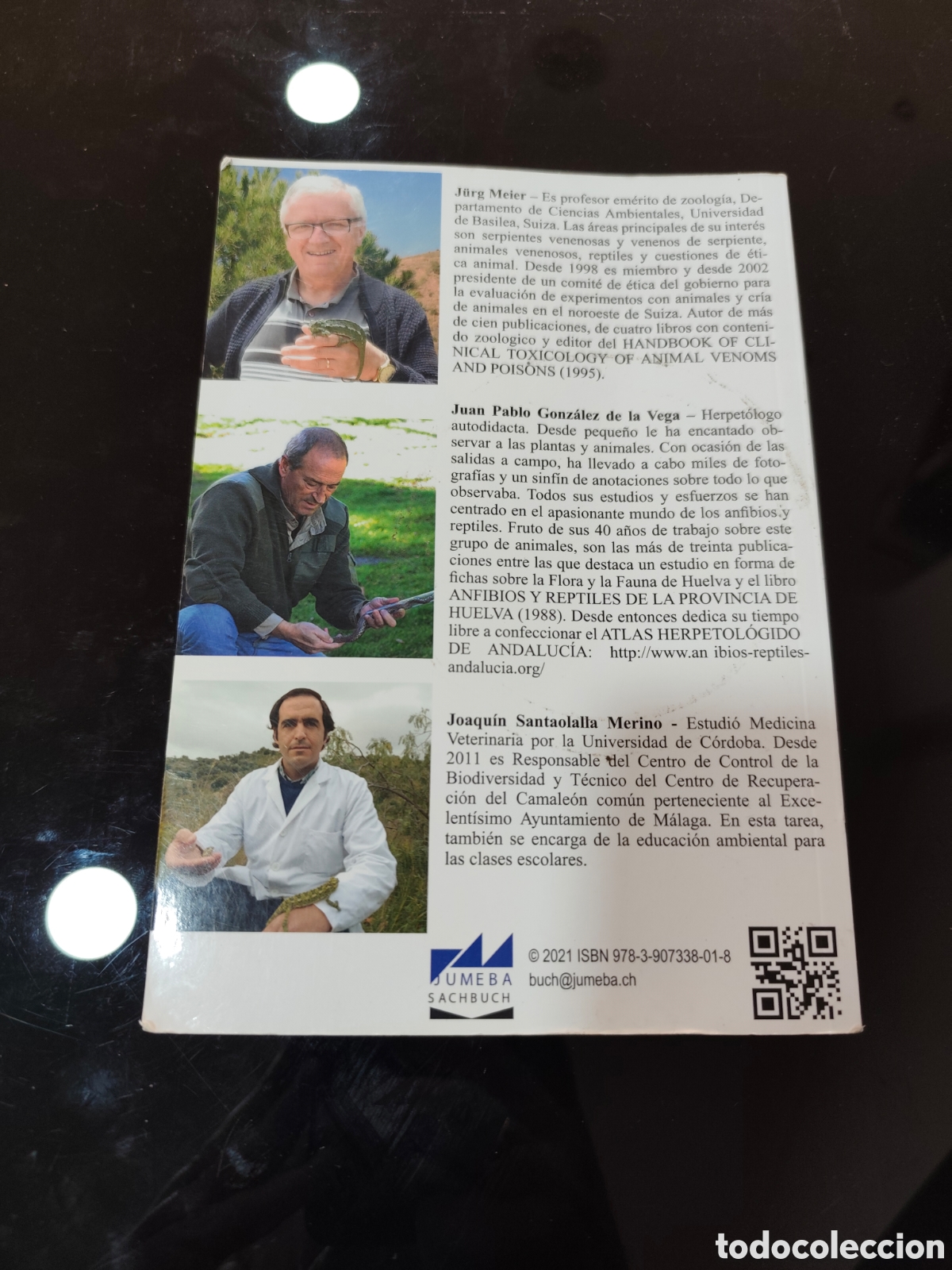 Libros de segunda mano: El camale&oacute;n com&uacute;n (Chamaeleo chamaleon). J&uuml;rg Meier y otros - Foto 2