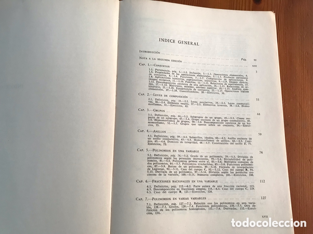 Libros de segunda mano de ciencias: Matem&aacute;ticas generales I. Dixmier. Aguilar - Foto 4