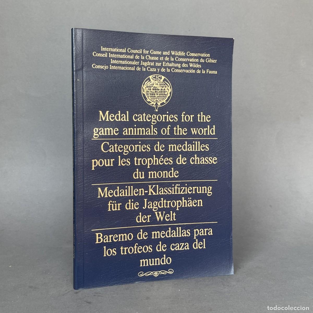 Libros de segunda mano: A&ntilde;o 1986 - BAREMO DE MEDALLAS PARA LOS TROFEOS DE CAZA DEL MUNDO