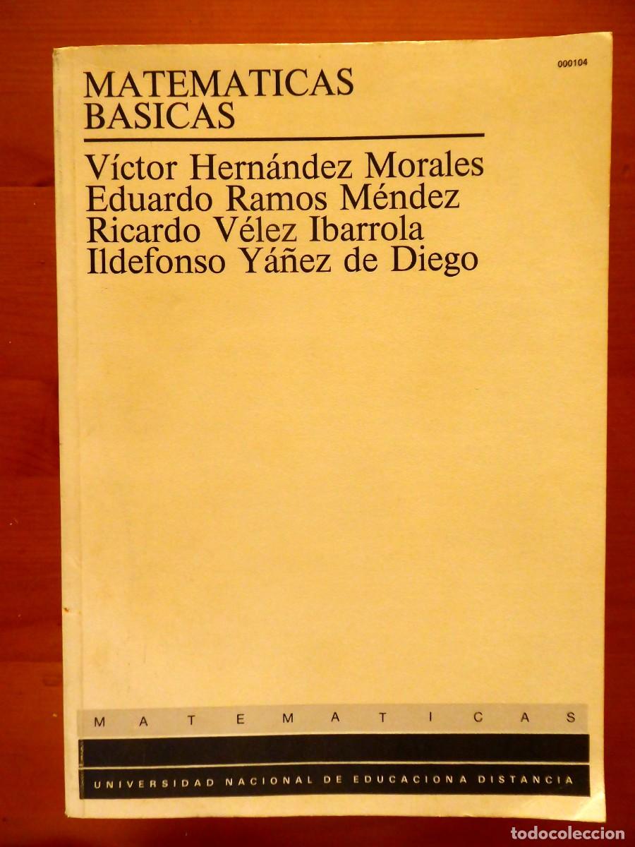 Libros de segunda mano de ciencias: MATEMATICAS BASICAS. UNIVERSIDAD NACIONAL DE EDUCACION A DISTANCIA