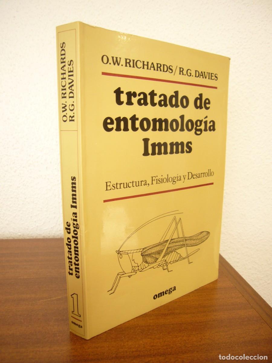 Libros de segunda mano: TRATADO DE ENTOMOLOG&Iacute;A IMMS VOL. 1 (OMEGA) O.W. RICHARDS & R.G. DAVIES. MUY BUEN ESTADO