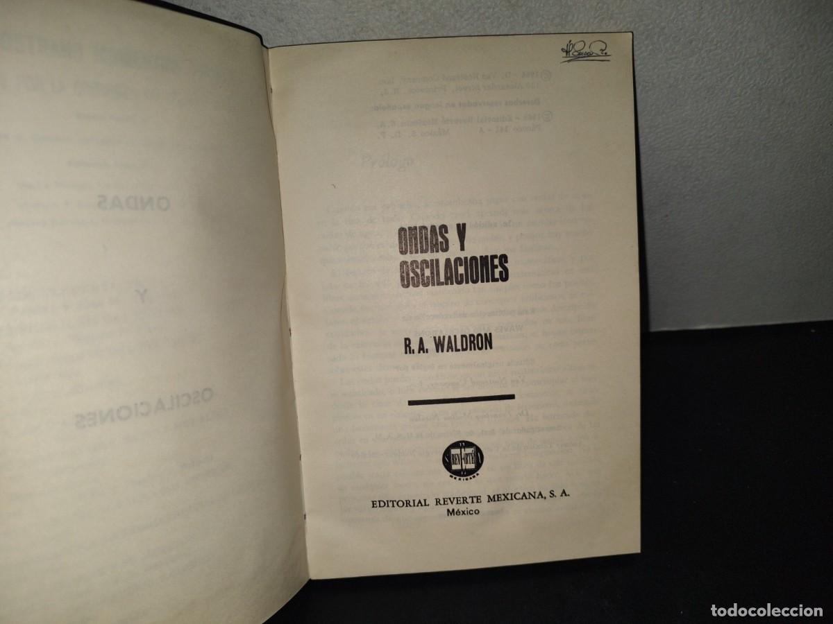 Libros de segunda mano de ciencias: 196- Ondas Y Oscilaciones - R. A. Waldron - Foto 4