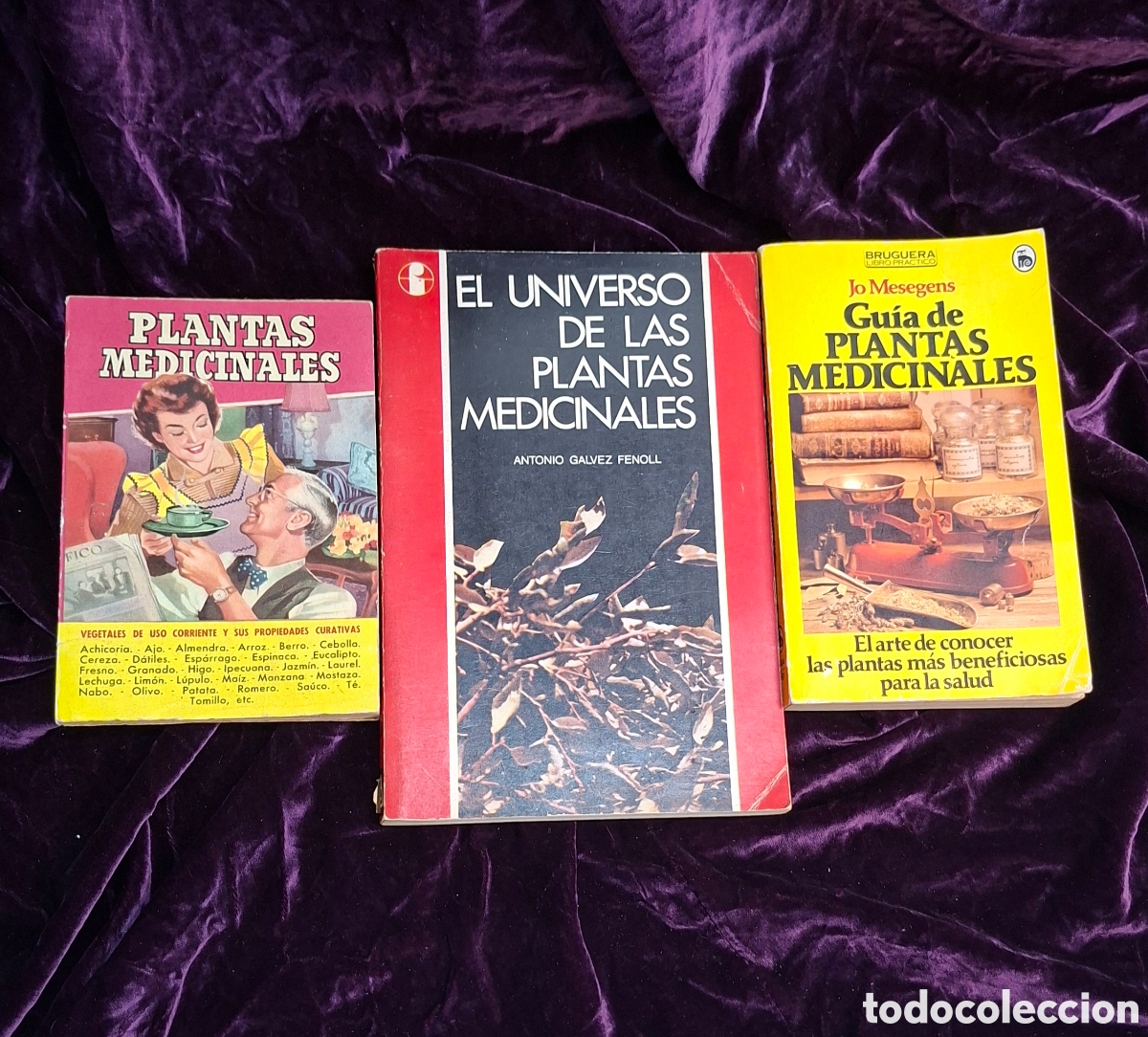Libros de segunda mano: Lote 3 libros &ndash; Plantas medicinales - Foto 1