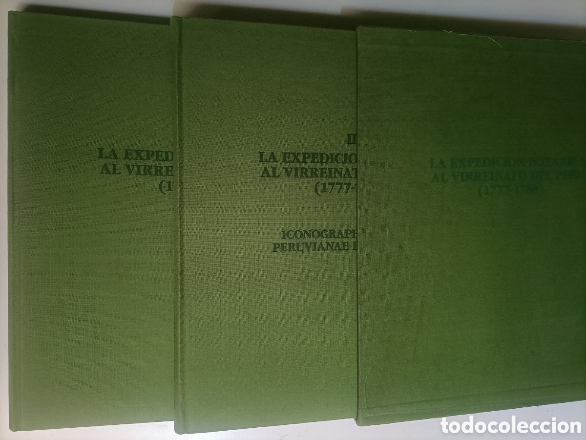 Libros de segunda mano: La expedici&oacute;n bot&aacute;nica al virreinato del Per&uacute; en 1777 1788 2 tomos