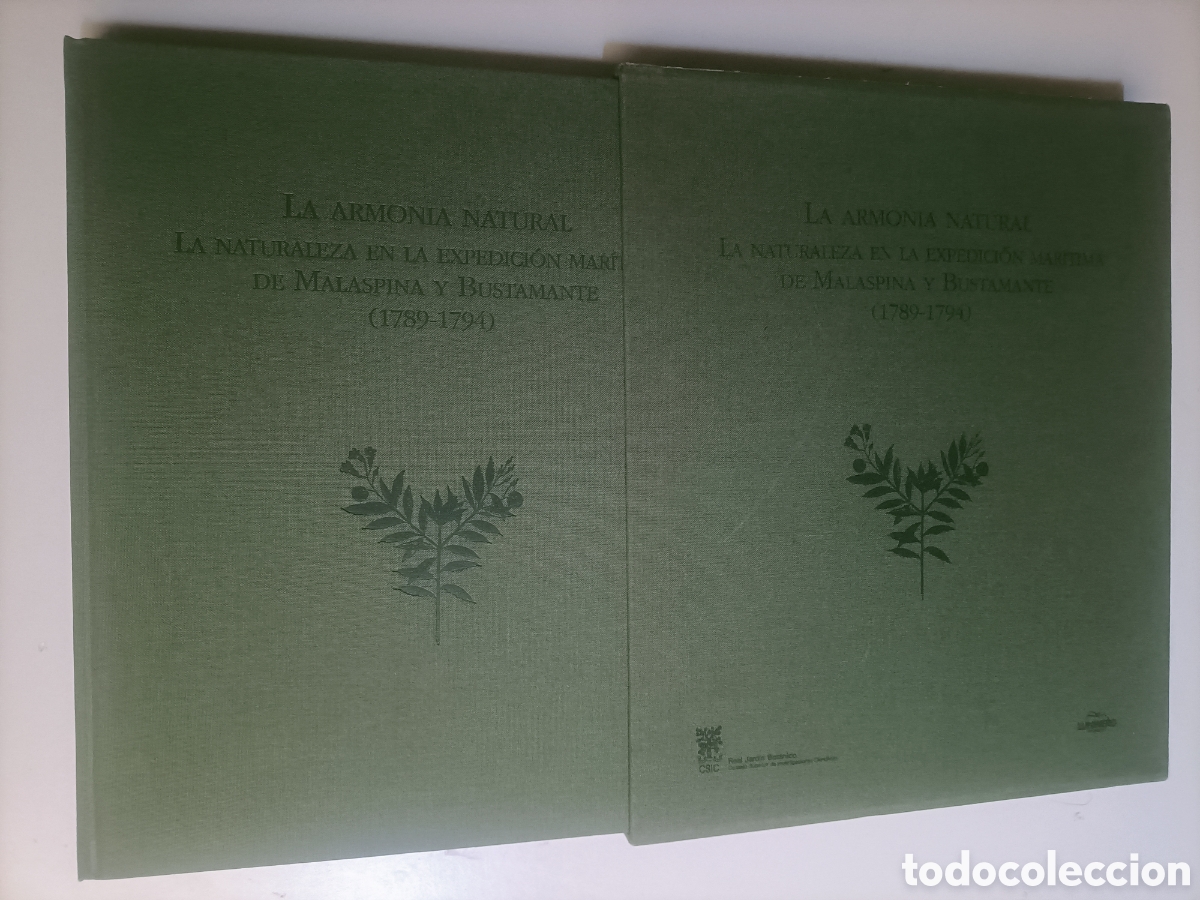 Libros de segunda mano: La armon&iacute;a natural. La naturaleza en la expedici&oacute;n mar&iacute;tima de Malaspina y Bustamante 1789 1794