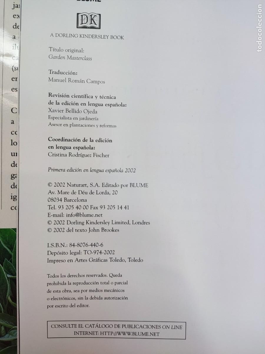 Libros de segunda mano: EL DISE&Ntilde;O DE JARDINES / JOHN BROOKES / 2002. BLUME - Foto 2