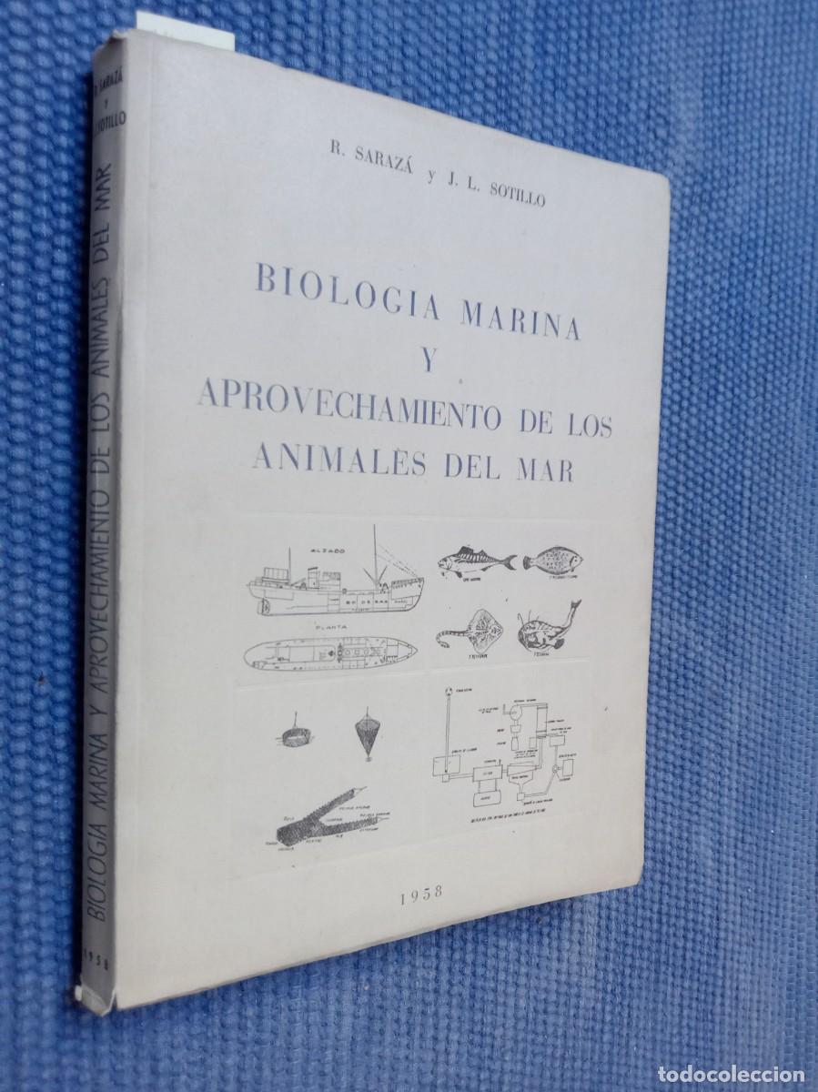 Libros de segunda mano: Biolog&iacute;a marina y aprovechamiento de los animales del mar - Foto 1