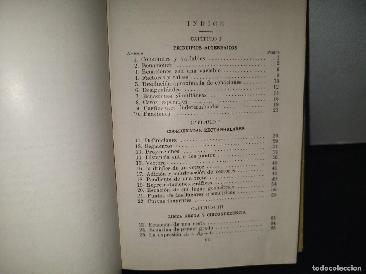 Libros de segunda mano de ciencias: 196- Geometr&iacute;a Anal&iacute;tica - Phillips - Uteha - Foto 5
