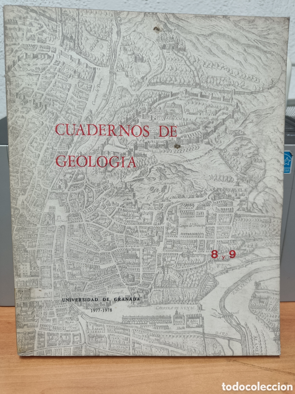 Libros de segunda mano: CUADERNOS DE GEOLOG&Iacute;A 8 y 9 - 1977-1978 UNIVERSIDAD DE GRANADA
