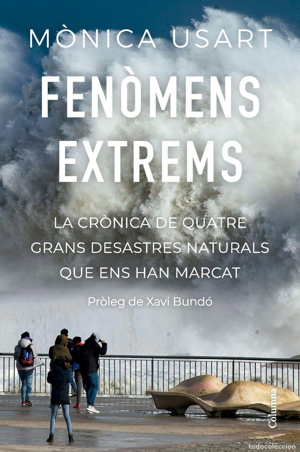 Libros de segunda mano: Fen&ograve;mens Extrems: La Cr&ograve;nica de Quatre Grans Desastres Naturals - M&ograve;nica Usart i Rodr&iacute;guez - Columna
