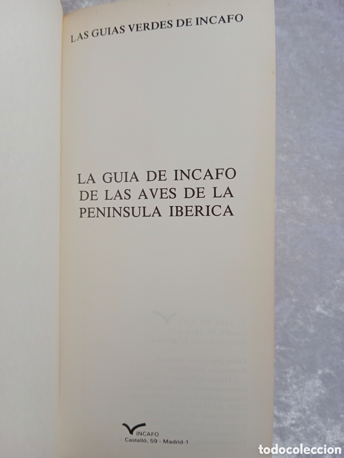 Libros de segunda mano: LA GU&Iacute;A DE INCAFO DE LAS AVES DE LA PEN&Iacute;NSULA IB&Eacute;RICA - Foto 5