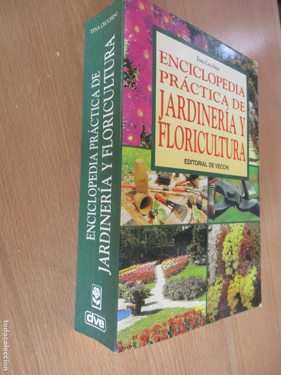 Libros de segunda mano: INA CECCHINI-ENCICLOPEDIA PR&Aacute;CTICA DE JARDINER&Iacute;A Y FLORICULTURA-EDT: VECCHI-1998