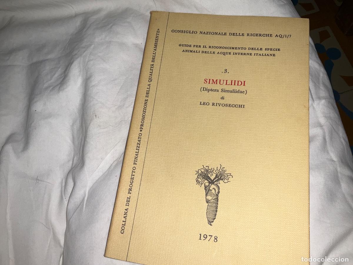 Libros de segunda mano: Simulidi diptera Leo Rivosecchi