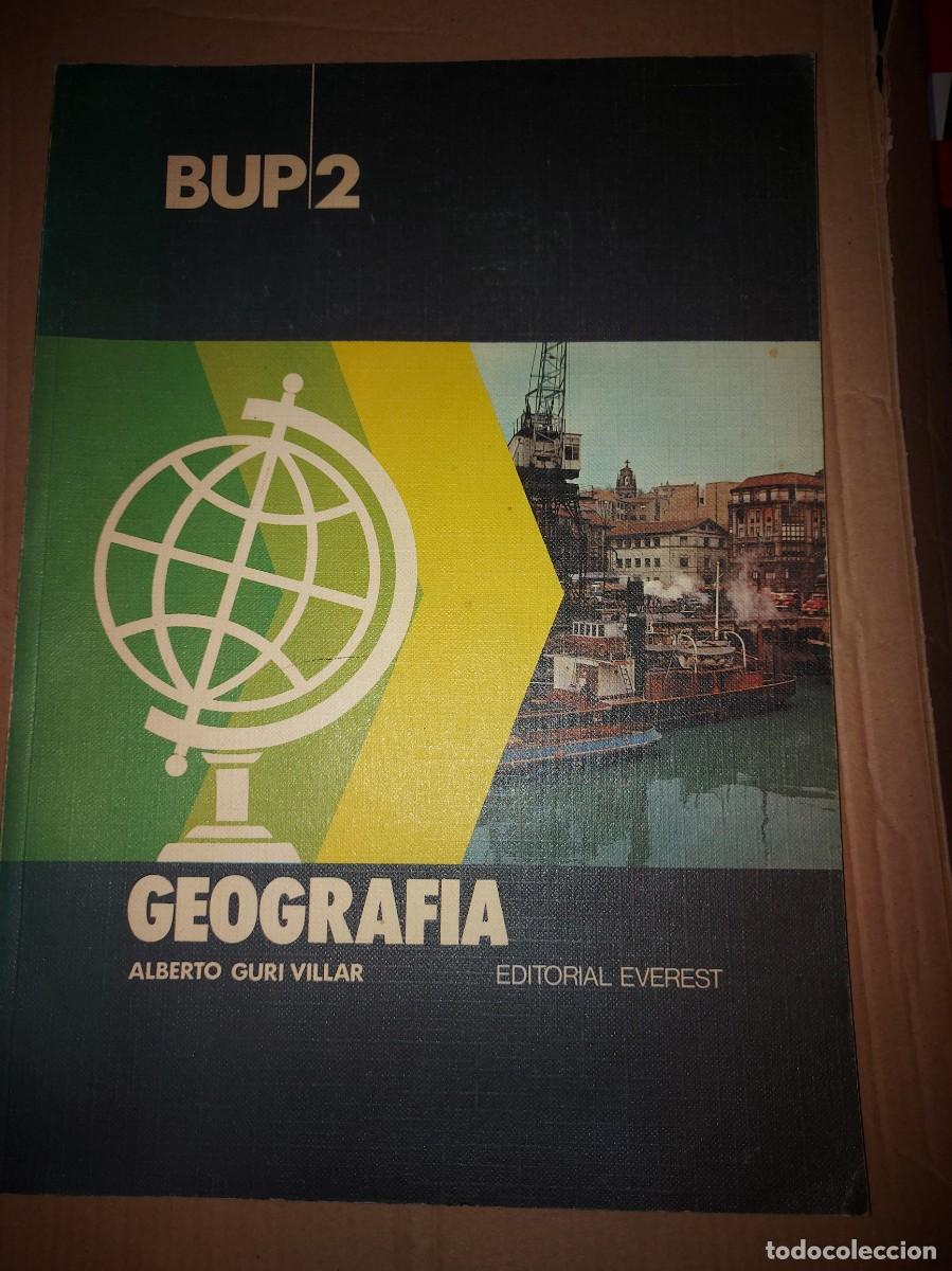 Libros de segunda mano de ciencias: BUP 2 GEOGRAFIA, EDITORIAL EVEREST