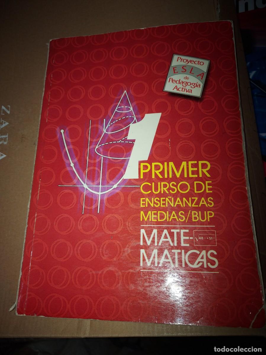 Libros de segunda mano de ciencias: MATEMATICAS 1 CURSO BUP - Foto 1