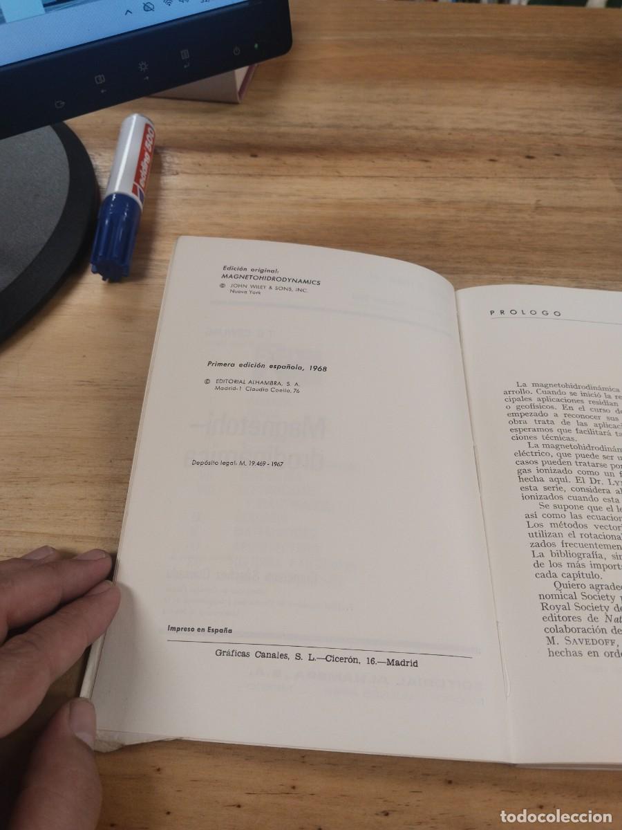 Libros de segunda mano de ciencias: Magnetohidrodin&aacute;mica - T G. Cowling - Foto 5